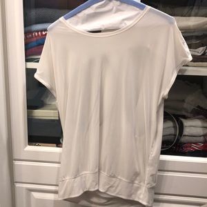 Lululemon White Workout Top